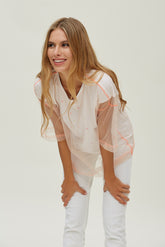 SLIM TROUSERS-PIQUE